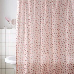 Urban Outfitters Sweetheart Ditsy Patterned Shower Curtain